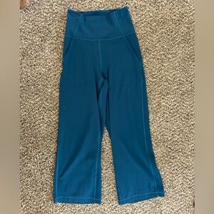 Lululemon Align High Rise Wide Leg Cropped Pant Yoga